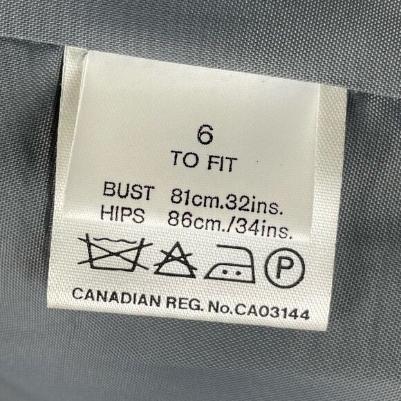 Vintage Jaeger 100% Wool Tweed Collarless Blazer - Women’s 6 - Picture 8 of 9